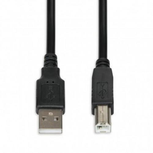 iBox IKU2D USB cable 3 m USB 2.0 USB A USB B Black image 1