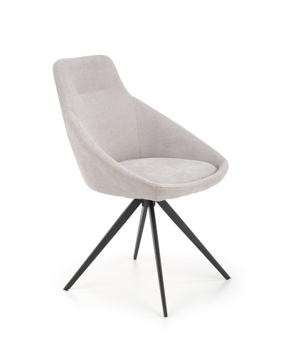Halmar K431 chair color: light grey image 1