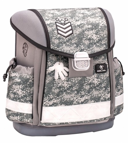 Belmil Ergonomic Schoolbag Camouflage Grey image 1