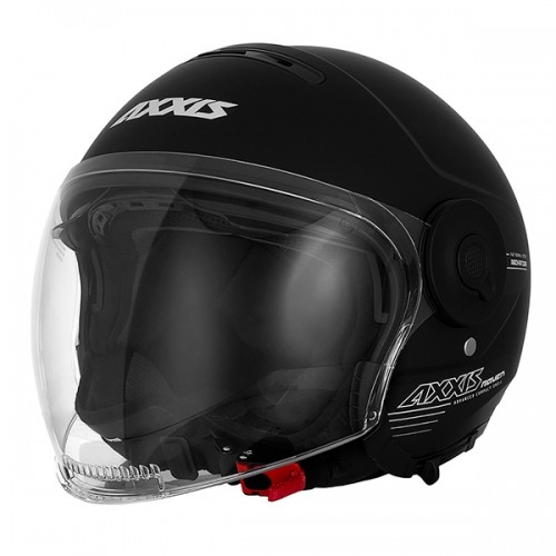 Axxis Helmets, S.a. Raven SV Solid (S) A1 Black ķivere image 1