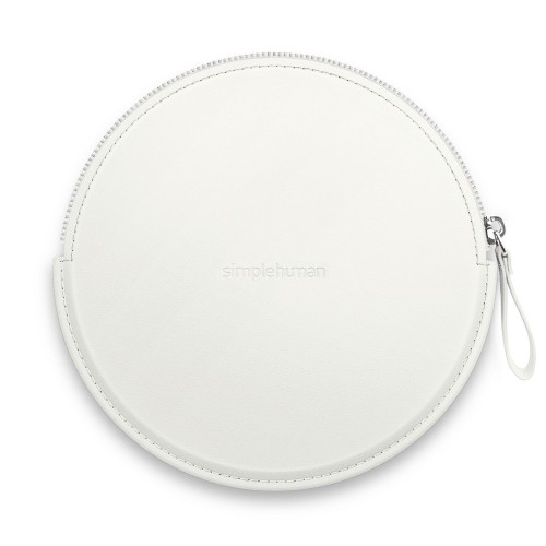 Simple Human sensora spoguļa kompakts maciņš, balts ST9003 image 1