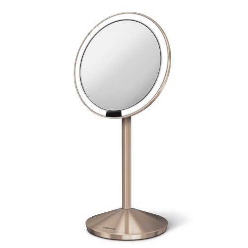 Simple Human sensoru spogulis mini, rozā zelta nerūsējošais tērauds ST3010 image 1