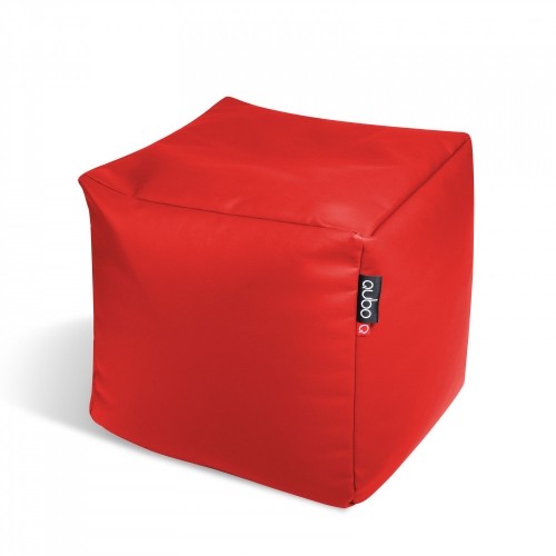 Qubo™ Cube 50 Strawberry SOFT FIT пуф (кресло-мешок) image 1