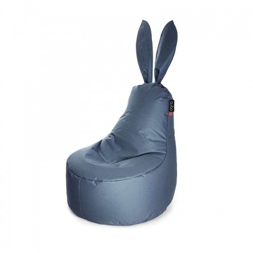 Qubo™ Mommy Rabbit Slate POP FIT пуф (кресло-мешок) image 1