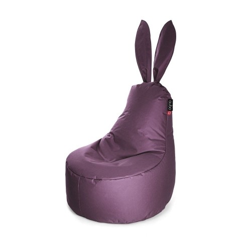 Qubo™ Mommy Rabbit Plum POP FIT пуф (кресло-мешок) image 1