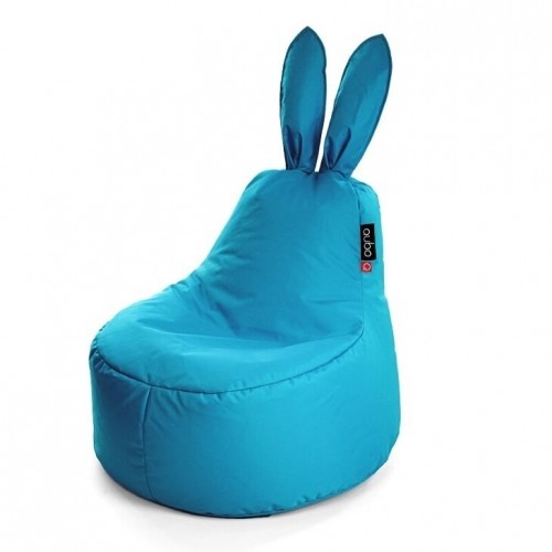 Qubo™ Baby Rabbit Wave Blue POP FIT sēžammaiss (pufs) image 1