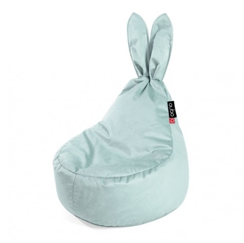 Qubo™ Baby Rabbit Menthe VELVET FIT sēžammaiss (pufs) image 1