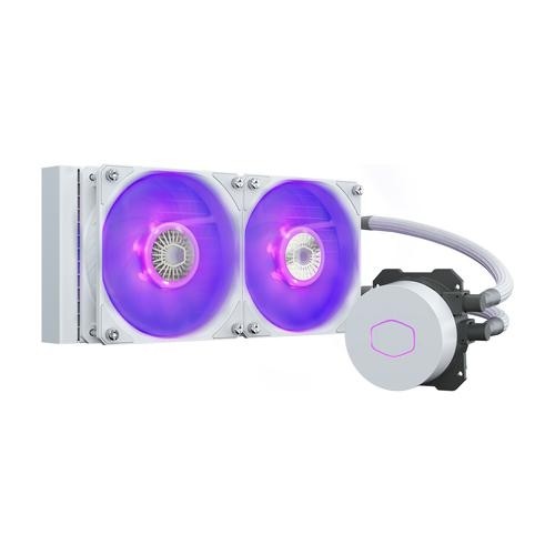 Cooler Master MasterLiquid ML240L V2 RGB White Edition computer liquid cooling image 1