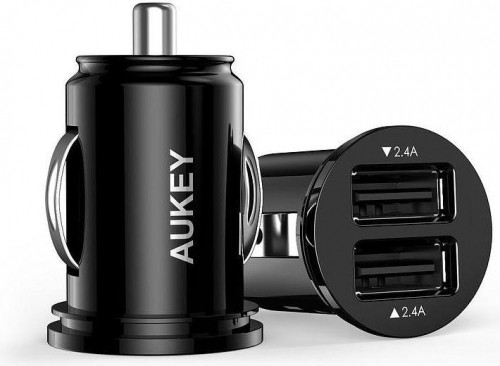 Aukey CC-S1 Ultrafast 2xUSB car charger AiPower 4.8a 24W image 1