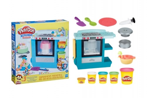 Hasbro PLAY DOH rotaļu komplekts Kitchen Creations Rising Cake Oven, F13215L0 image 1