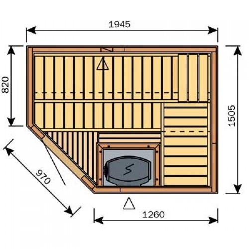 HARVIA Variant Exclusive SZD2015L сауна image 1