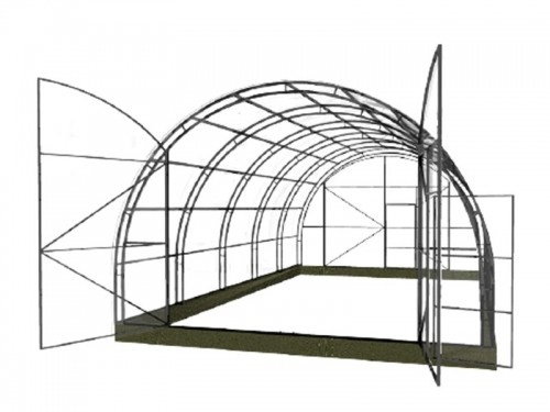 6x14 m Fermer FRAME image 1