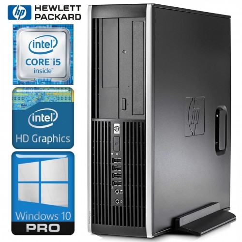Hewlett-packard HP 8200 Elite SFF i5-2400 16GB 480SSD WIN10PRO/W7P image 1