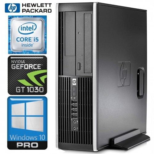 Hewlett-packard HP 8200 Elite SFF i5-2400 8GB 960SSD GT1030 2GB WIN10PRO/W7P image 1