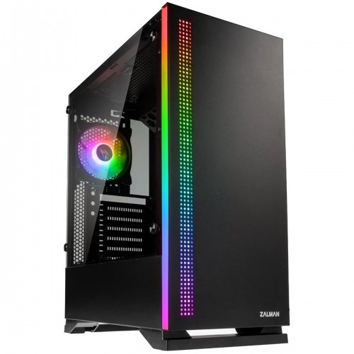 Zalman S5 Black ATX, RGB fan, T/G image 1