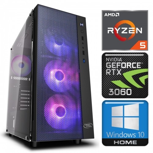 INTOP Ryzen 5 5600X 16GB 240SSD M.2 NVME+2TB RTX3060 12GB WIN10 image 1