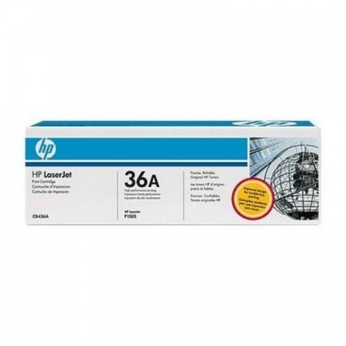 Original Toner HP CB436A Black image 1