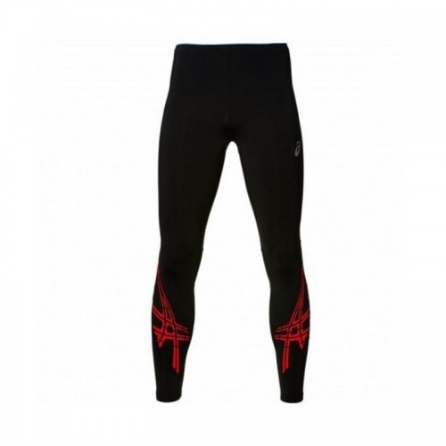 Sporta Legingi Vīriešiem Asics Stripe Tight Melns image 1