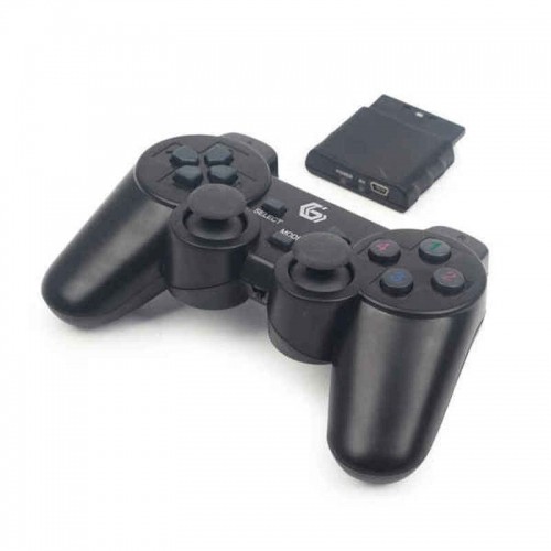 Беспроводный игровой пульт GEMBIRD Dual Gamepad PC PS2 PS3 Чёрный image 1