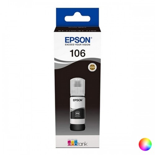 Чернила для зарядки картриджей Epson C13T00R 70 ml image 1