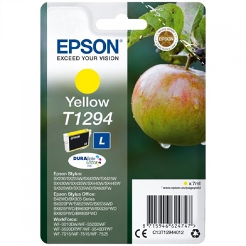 Compatible Ink Cartridge Epson T1294 7 ml Yellow image 1
