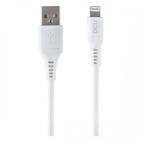 USB to Lightning Cable DCU 34101290 White (1M) image 1