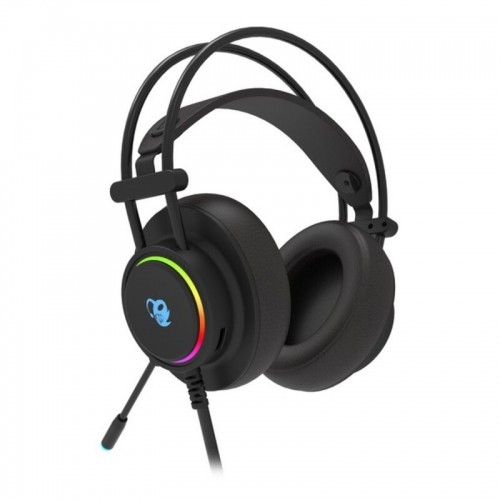 Gaming Headset with Microphone CoolBox DG-AUR-01 Black image 1