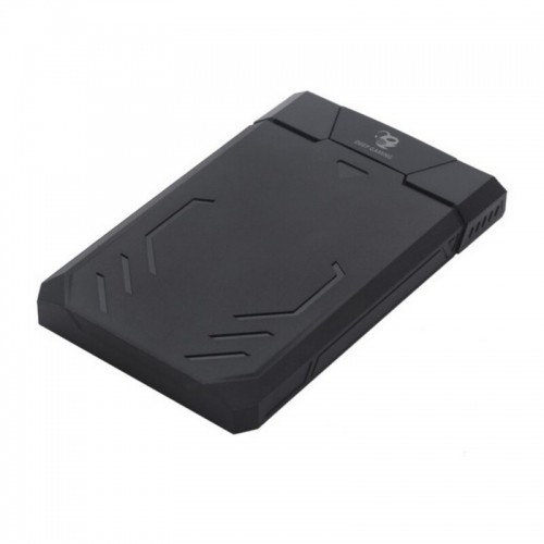 Housing for Hard Disk CoolBox DG-HDC2503-BK 2,5" USB 3.0 Black USB 3.0 SATA image 1