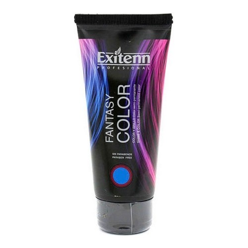 Permanent Dye Fantasy Exitenn Fantasy Color Dark blue (100 ml) image 1