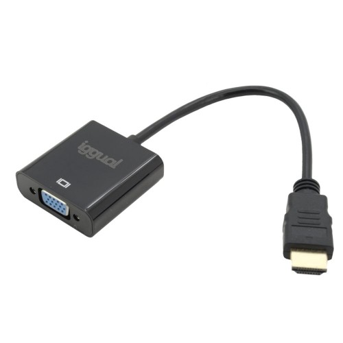 Кабель HDMI iggual IGG317303 WUXGA Чёрный image 1