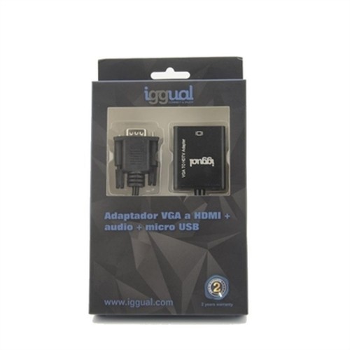 Кабель HDMI iggual IGG317297 image 1