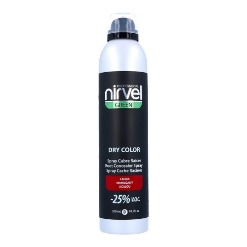Cover Up Spray for Grey Hair Green Dry Color Nirvel Green Dry Mahogany (300 ml) image 1