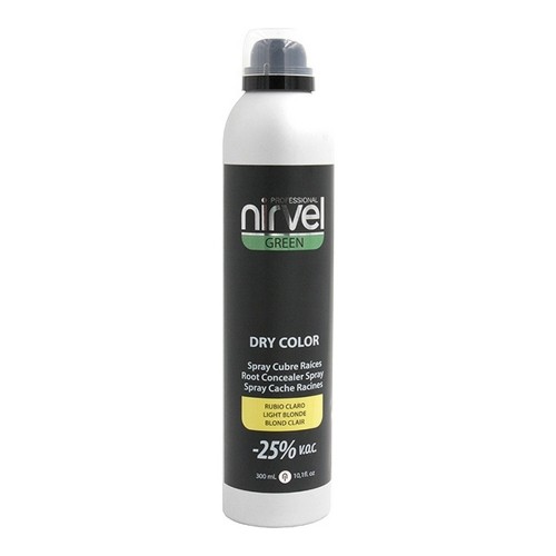 Спрей для закрашивания седых волос Green Dry Color Nirvel Чистый светлый (300 ml) image 1