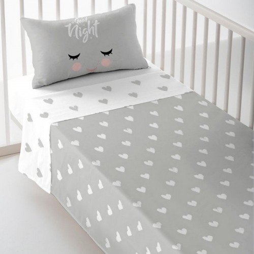 Cot Bedding Set Cool Kids Hearts image 1