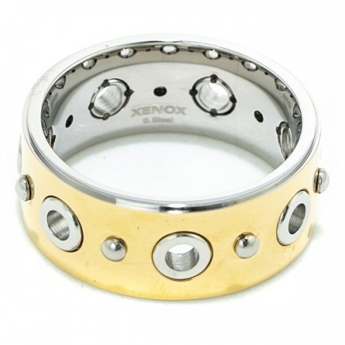 Ladies' Ring Xenox X1485G Golden image 1