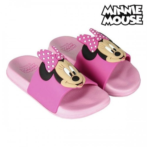 Pludmales sandales za djecu Minnie Mouse Melns image 1