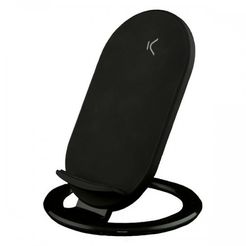 Qi Wireless Charger for Smartphones KSIX Black image 1