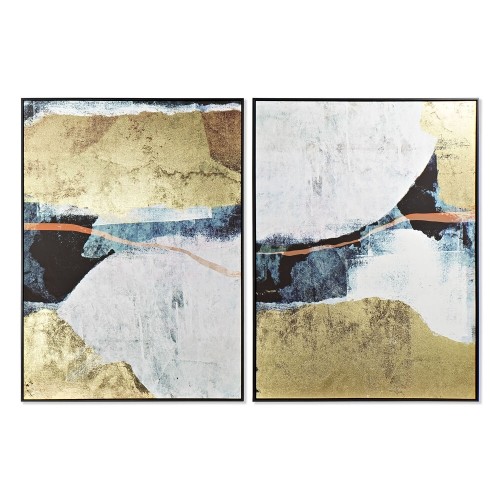Glezna DKD Home Decor Abstrakts (2 pcs) (103.5 x 4.5 x 143 cm) image 1