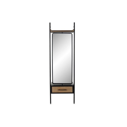 Стоящее зеркало DKD Home Decor Деревянный Металл Стеклянный (58 x 30 x 191 cm) image 1