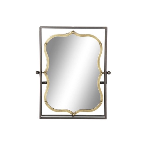 Sienas spogulis DKD Home Decor Metāls (51.5 x 12 x 65 cm) image 1