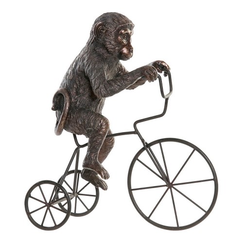 Decorative Figure DKD Home Decor Metal Resin Monkey (29 x 12 x 33 cm) image 1