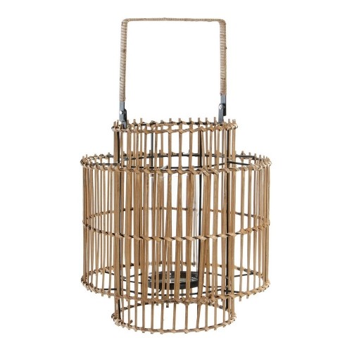 Candleholder DKD Home Decor Metal Bamboo (30 x 30 x 32 cm) image 1
