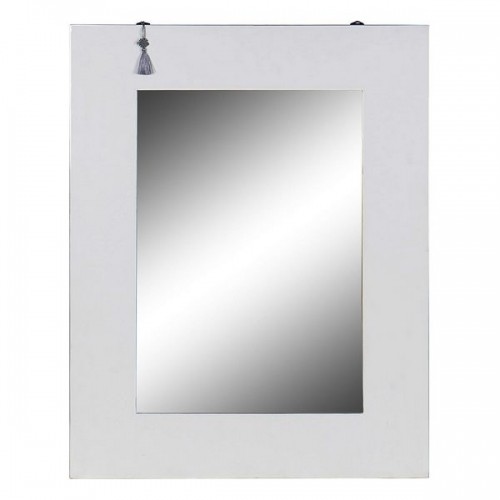 Настенное зеркало DKD Home Decor Восточный Белый Ель (70 x 2 x 90 cm) image 1