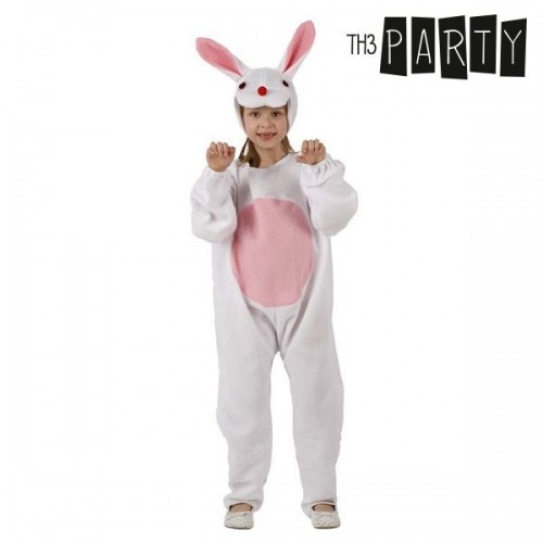 Bigbuy Carnival Маскарадные костюмы для детей Кролик Белый image 1