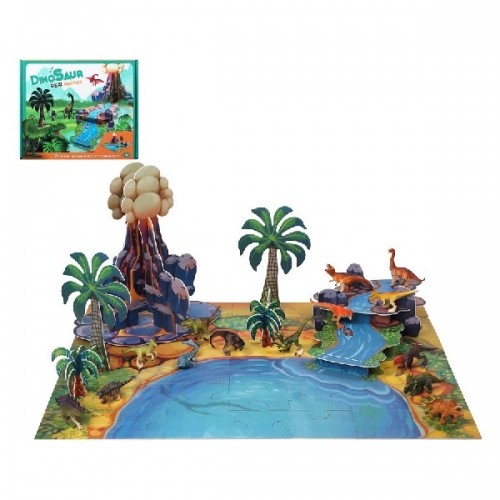 Bigbuy Kids Набор динозавров Real (30 x 25 cm) image 1