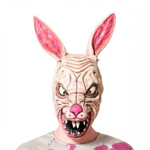 Bigbuy Carnival Маска Halloween Кролик Латекс image 1