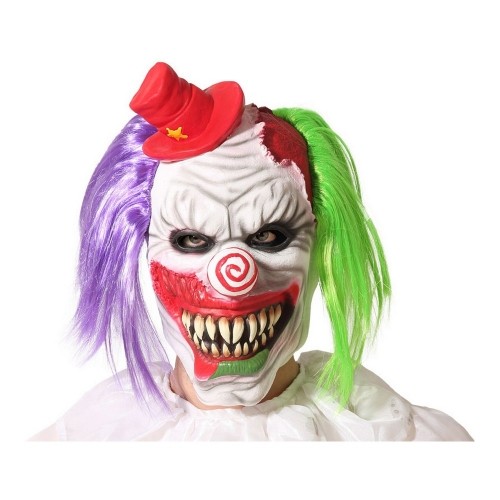 Mask Halloween Evil Male Clown image 1