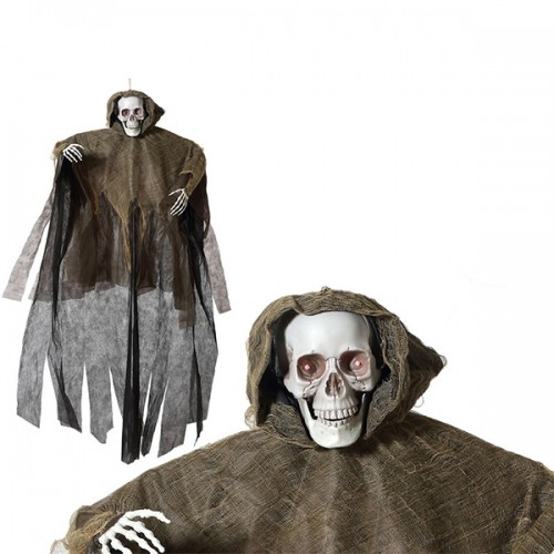 Skeleton pendant Halloween 173 x 155 x 16 cm Multicolour 173 x 155 x 16 cm image 1