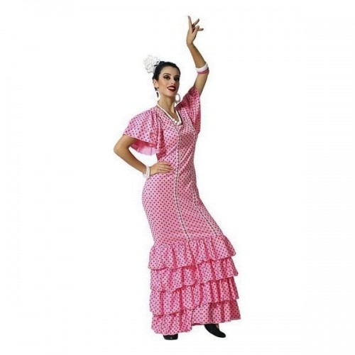 Bigbuy Carnival Маскарадные костюмы для взрослых Севильяна Розовый image 1