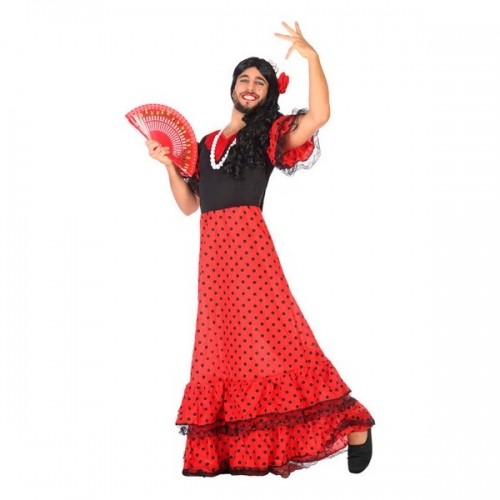 Bigbuy Carnival Svečana odjeća za odrasle Flamenko dejotājs image 1